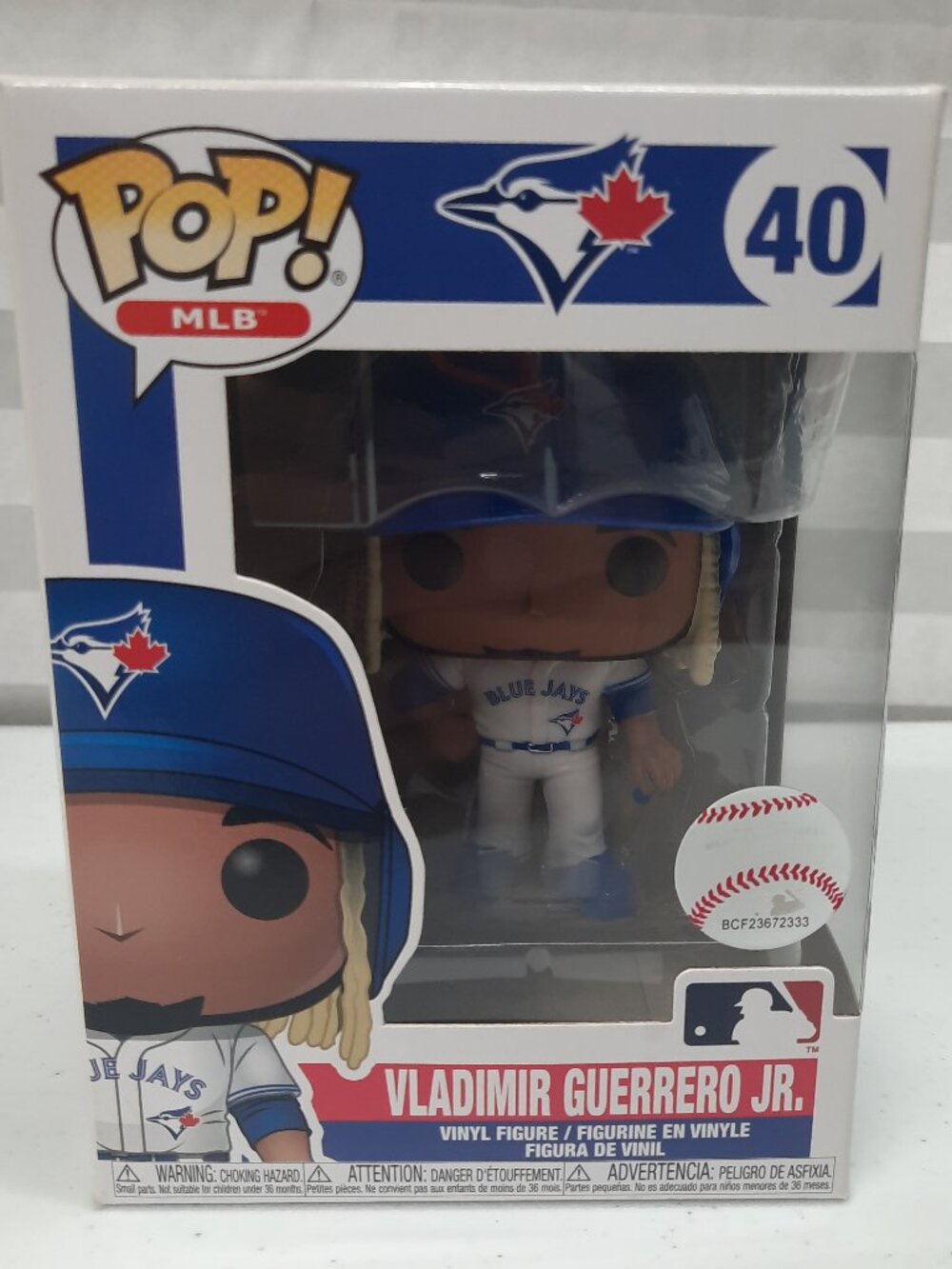 Funko Pop MLB Toronto Blue Jays Vladimir Guerrero Jr #40 Vinyl Figure NIB